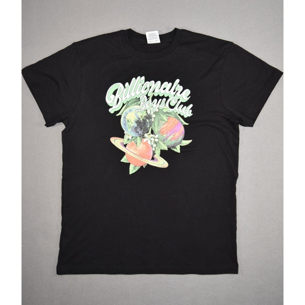 Billionaire Boys Club Shirt Mens Medium Black Recycled Plants Dont Grow BBC